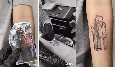 TikTok video viral Perú Se hace un tatuaje inspirado en un retrato de