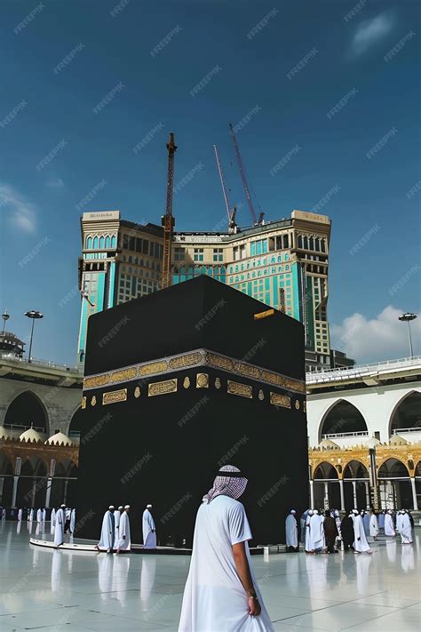 Premium Photo | Kaaba in Masjid Al Haram in Mecca Saudi Arabia