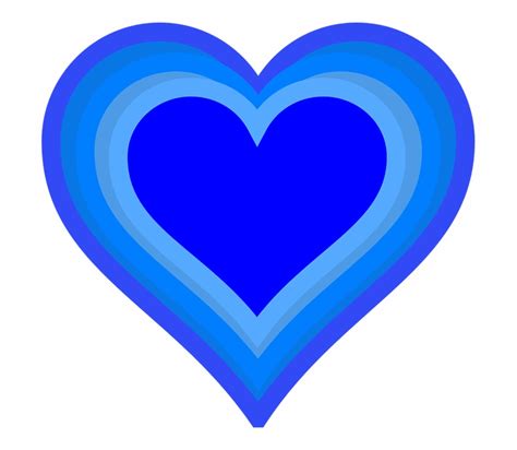 Download High Quality Heart Clipart Blue Transparent Png Images Art