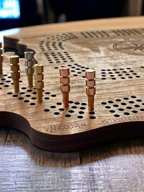 This walmart cribbage board has a design flaw collectors love 12