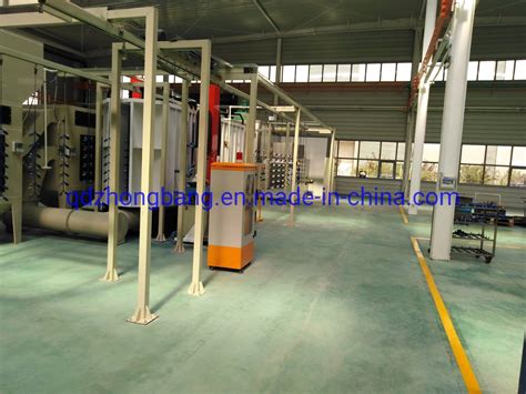 Sandwich Pvc Fast Color Change Automatic Powder Coating Booth With Big