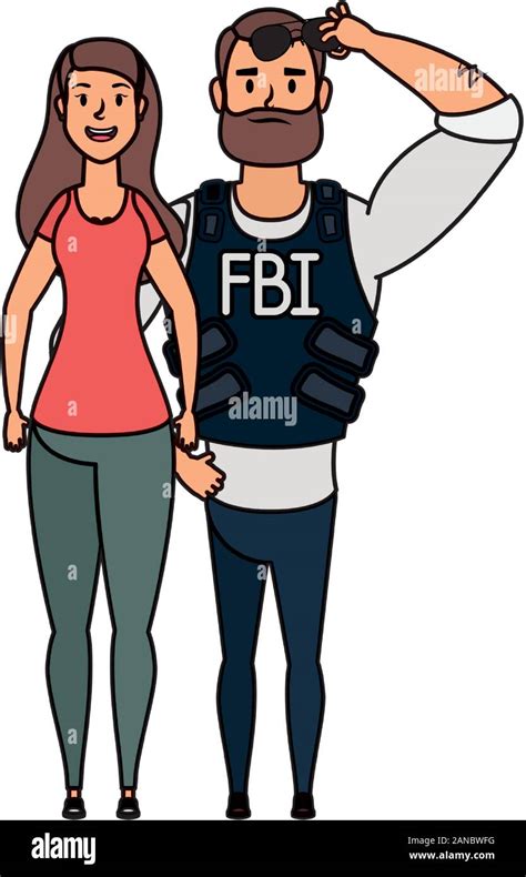 Fbi Girl Stock Vector Images Alamy