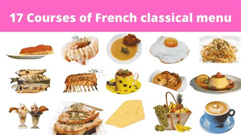 17 And 13 Course French Classical Menu Sequence Complete List [pdf] Hmhelp