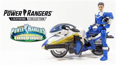 Power Rangers Lightning Collection TIME FORCE BLUE Ranger VECTOR