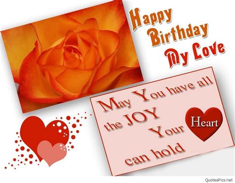 Happy Birthday My Love Hd Wallpapers Wallpaper Cave