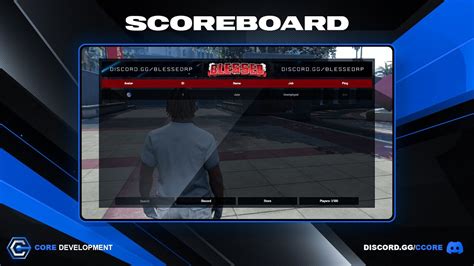 Core Scoreboard Simple Scoreboard For Fivem Roleplay Servers YouTube