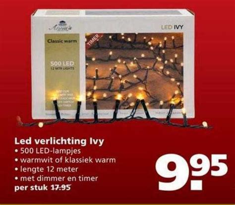 Led Verlichting Ivy Aanbieding Bij Ranzijn 1Folders Nl