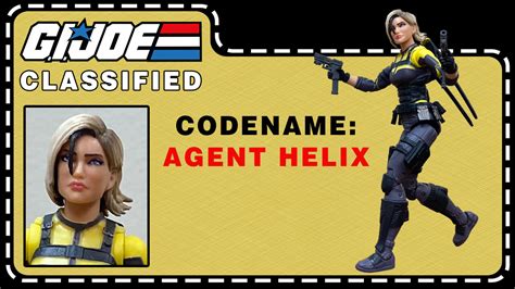 Agent Helix Gi Joe Classified Series Unboxing And Review