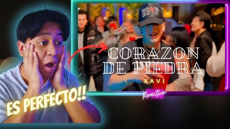 REACCION A Xavi Corazón de Piedra Official Video YouTube