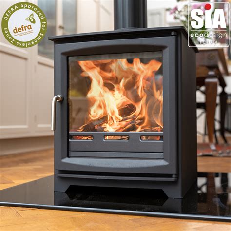 Defra Approved Ecosy Hampton Eco Design Double Sided Wood Burning