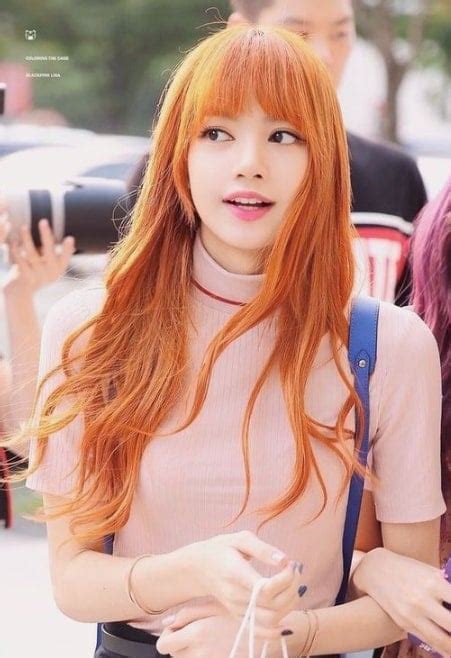 Blackpink Lisa Hair Color And Hairstyles Alliexandra Fan Of Kpop