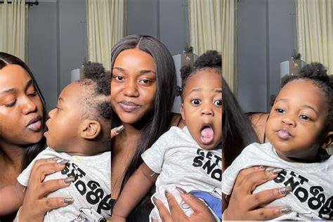 Photos Of Davidos Fiancée Chioma And Their Son Ifeanyi Is The Best