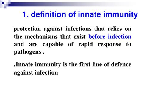 Ppt Innate Immunity Powerpoint Presentation Free Download Id 1351778