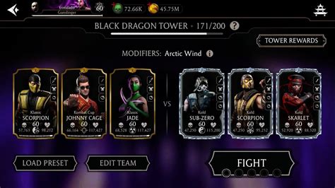 My Klassic Jade Is Immune To Freeze 🥰 Fatal Black Dragon Tower Battle