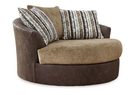 Alesbury Oversized Swivel Accent Chair