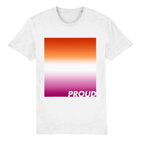 Proud Lesbian T Shirt Lesbian Pride Shirt Rainbow And Co