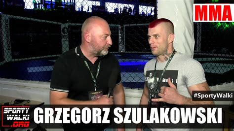 Grzegorz Szulakowski Przejecha Em Poogl Da M Ode Wilki Mma Youtube