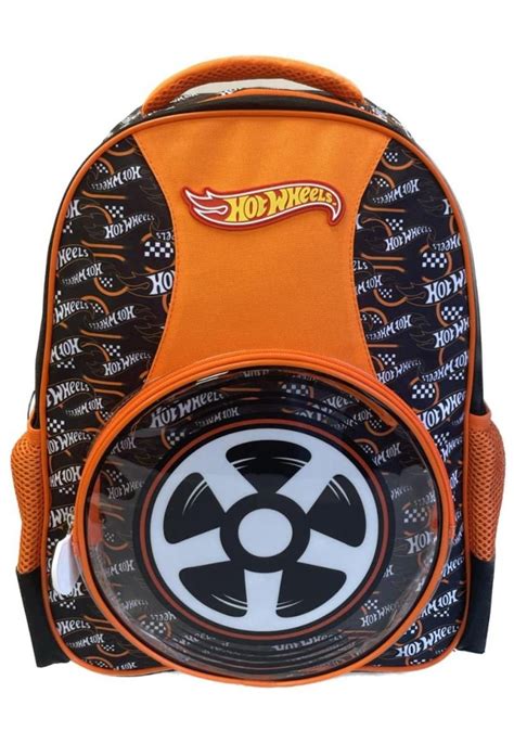 Mochila Escolar Niño 68 Naranjo Hot Wheels Compra Ahora Dafiti Chile