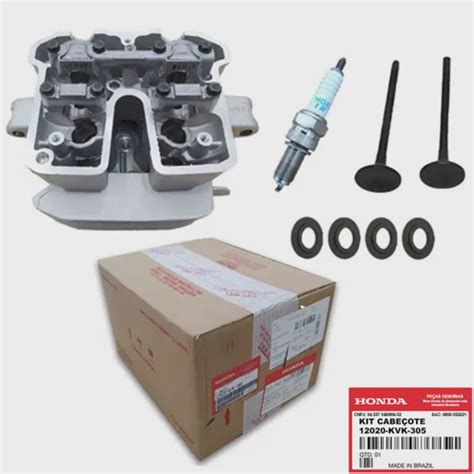 Kit Cabeçote Xre 300 Cb 300 2009 2010 2011 2012 Original Honda