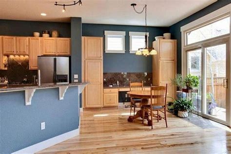 What An Idea Great Renovation Kitchen Diy Oak Cabinets Blue