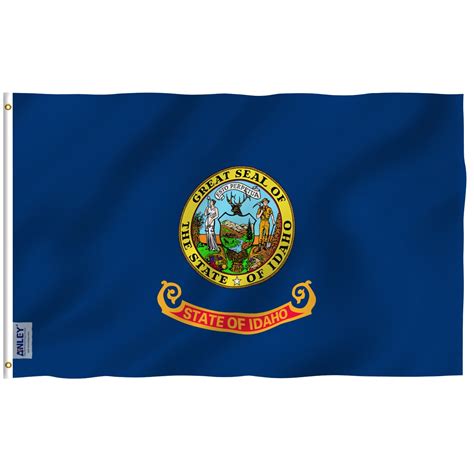 ANLEY Fly Breeze 3x5 Foot Idaho State Flag - Vivid Color and UV Fade