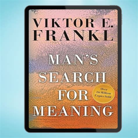 Man S Search For Meaning English Edition