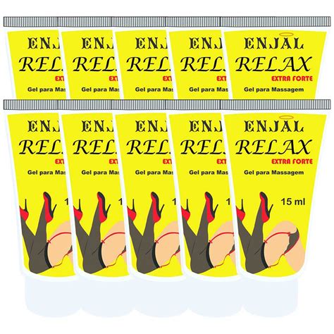 Relax Gel para Sexo Anal 15 ml 10 Und PREÇO DE ATACADO Sex Shop Castelo dos Prazeres