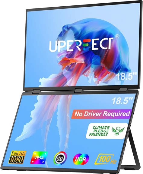 Amazon UPERFECT Delta Monitor portátil de 18 5 pulgadas y 100 Hz