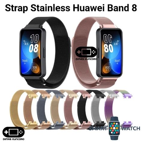 Jual Strap Stainless Huawei Band Tali Jam Tangan Honor Steel