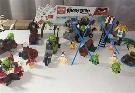 Angry birds аналог конструктор Lepin Bozhi | Festima.Ru – частные ...