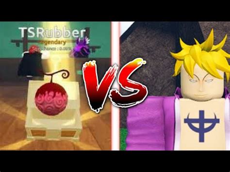 TS Rubber Vs Marco In Fruit Battlegrounds YouTube