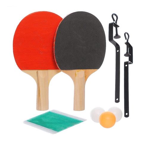 Kit Completo Ping Pong Suporte Rede Raquete De Mesa E Bolinhas Em