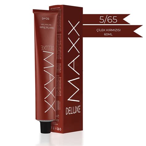 Купить Профессиональная краска для волос MAXX DELUXE Çilek Kırmızısı 5. ...