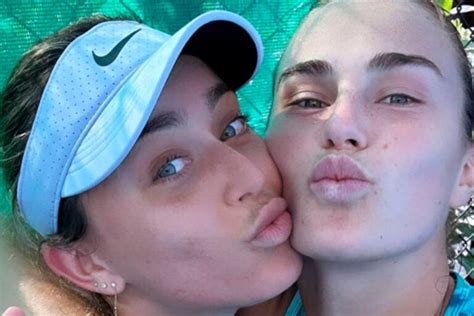 Paula Badosa And Aryna Sabalenka Display Their Playful Side In