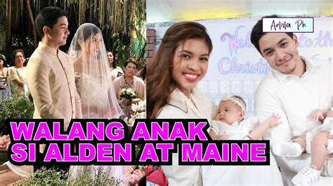 Maine Mendoza May Anak Kay Alden Richards Itinanggi Youtube