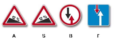 При наличии какого знака водитель должен уступить дорогу, если ...