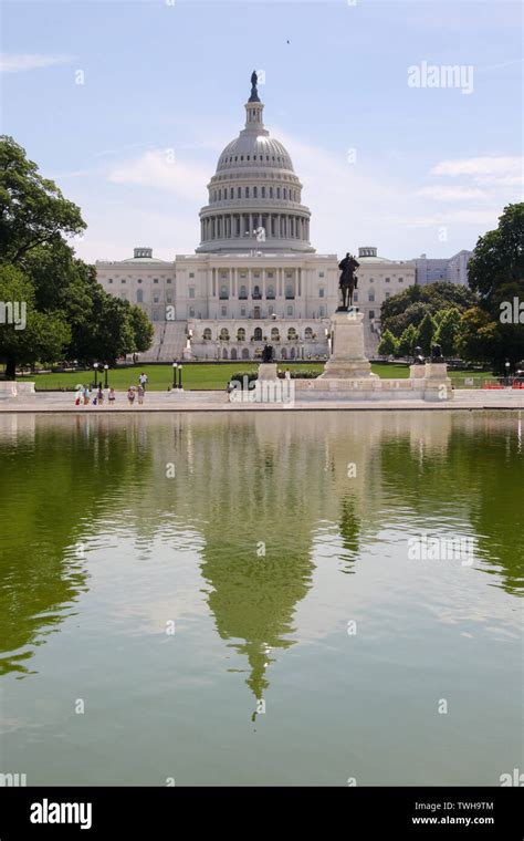 Capitol Building & National Mall, Washington DC Stock Photo - Alamy