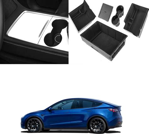 Amazon Motrobe Tesla Model Y Center Console Wrap Cover And Pcs