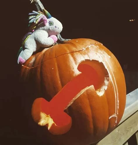 Cheeky Brits Carve Penises And Vaginas Into Pumpkins In Racy Halloween Trend Daily Star