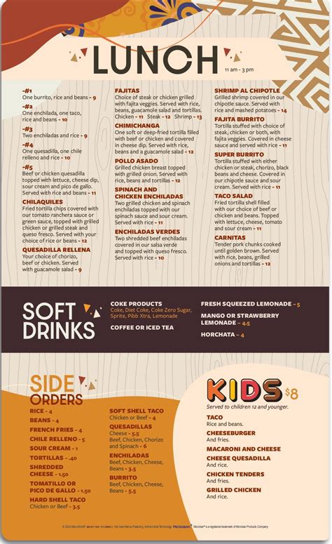 Hagerstown Menu – Alto de Jalisco