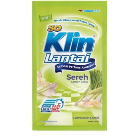 Jual Soklin Lantai Sereh Lemongrass Sachet Isi Ml Shopee Indonesia