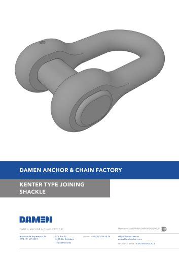 Tutti I Cataloghi E Le Schede Tecniche Damen Anchor And Chain Factory Akf