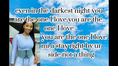 Shenseea Rvssian Youre The One I Love Lyrics Youtube