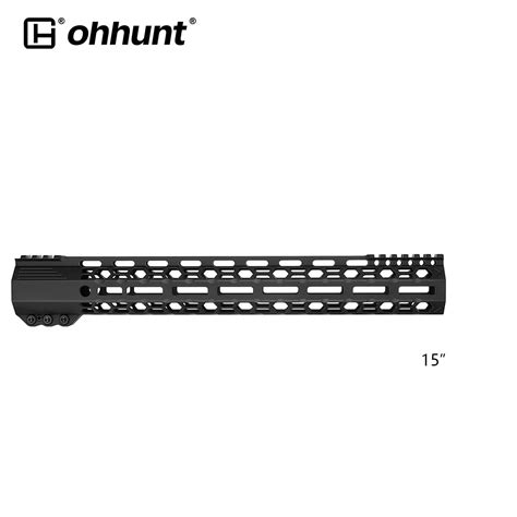 Ar10 Handguard With Steel Barrel Nut Lightweight And Slim Desigh 12 15 17 Ohhunt