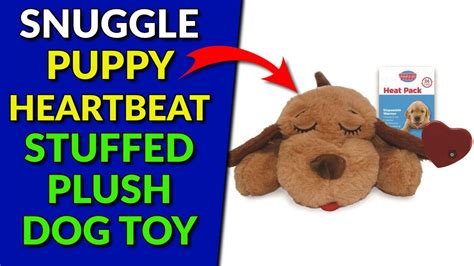 Snuggle Puppy Heartbeat Stuffed Plush Dog Toy Youtube