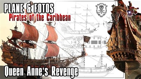 The Queen Anne S Revenge Model Ship Plans And Photos Super Scalemodeling Heroes Youtube