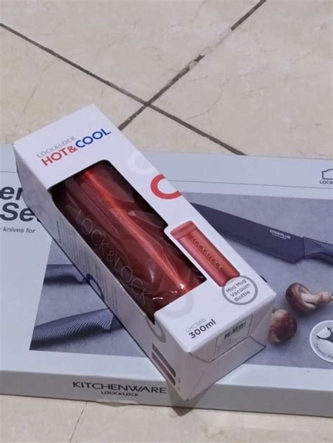 Jual LocknLock Lock Lock Tumbler Hot N Cool My Bottle My Color Merah Kode A 007 Di