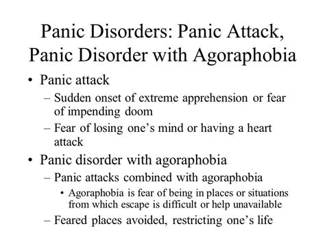 Panic Disorder And Agoraphobia Anxiety Treatment Minnesota