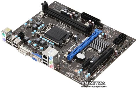 Материнская плата MSI H61M-P22 (G3) (s1155, Intel H61, PCI-Ex16) – фото ...