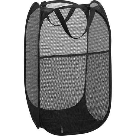 Mesh Popup Laundry Hamper - Portable, Durable Handles, Collapsible for ...